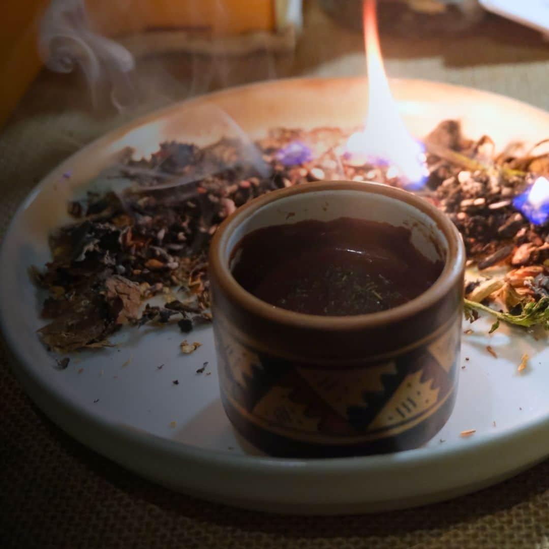 Cacao meditation ritual