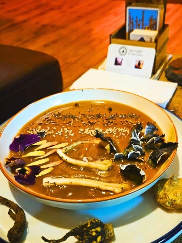 Medicinal Coca and Maca Dessert
