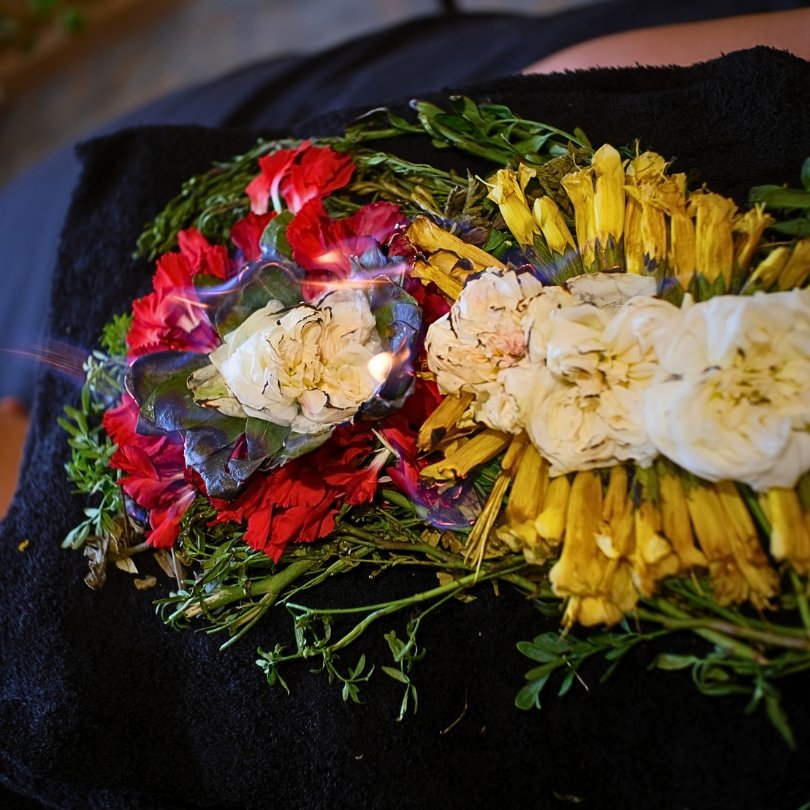 inca fire massage in cusco